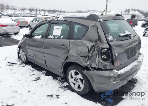 2007 Pontiac Vibe из США, поврежденный, VIN 5Y2SL65867Z409918